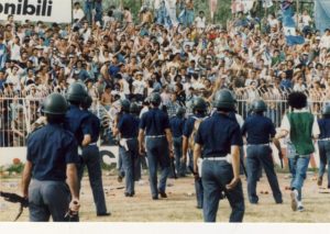 invasione di campo, arezzo, pescara