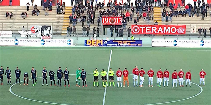 Calcio, brutta sconfitta per il Teramo: il Diavolo perde in casa contro il Vicenza