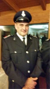 L’assistente capo coordinatore Matteo Palladino