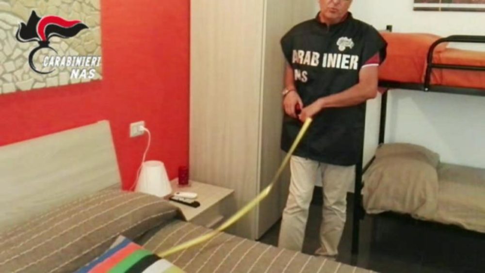 Controlli dei Nas nei B&B di tutto l’Abruzzo, strutture chiuse e 22 persone denunciate