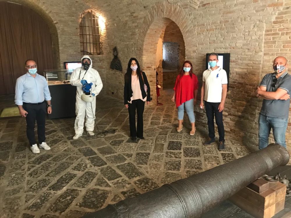 Pescara, sanificazione per Museo delle Genti e Museo Cascella